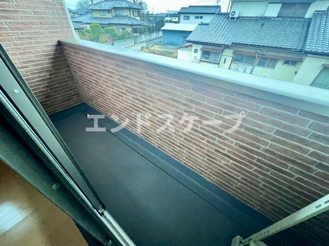 コンフォート三山のバルコニー|高崎、前橋エリアのお部屋探しはエンドスケープまで！お客様の理想お聞かせ下さい♪