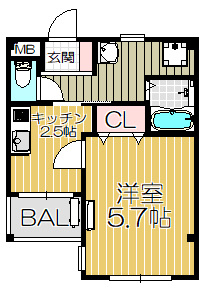 【間取り】 | Ruisseau武庫川