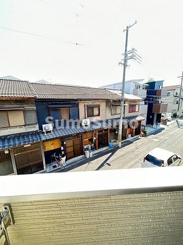 大阪市西淀川区歌島１丁目のアパートの展望