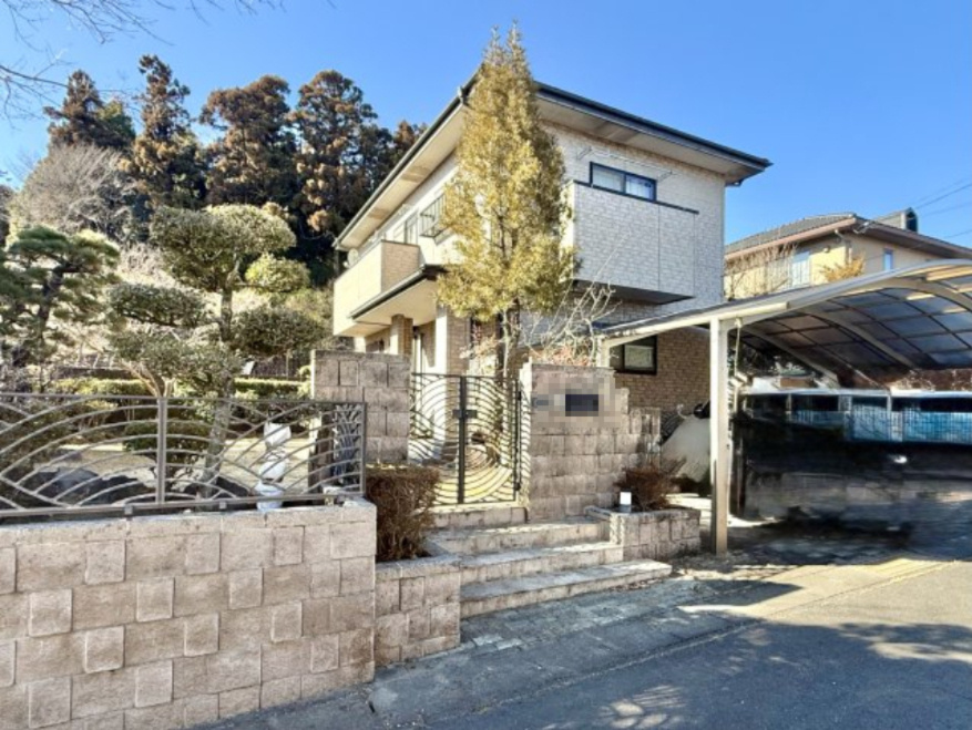 【中古戸建】北群馬郡榛東村広馬場の外観|■外観|シンプルで洗練されたデザインは住まう人の色に染まり、個性を映し出します♪本日見学可能(*＾＾*)