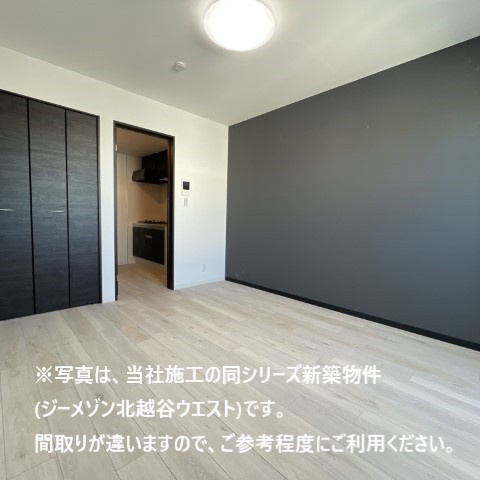 サンメゾン東岩槻の収納|同シリーズの洋室です