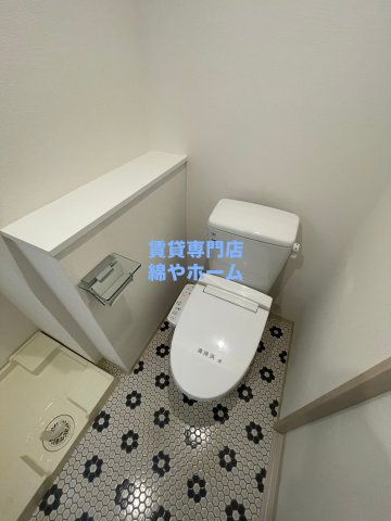 アイボリーポワント難波WESTのトイレ|コンパクトで使いやすいトイレです