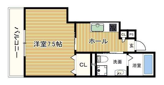 セントポーリア明石の間取り