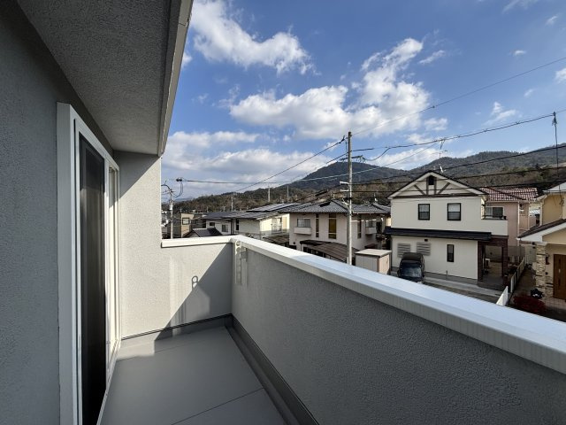 新築戸建　伴東８丁目のバルコニー