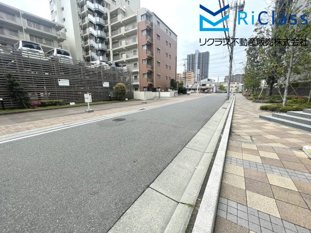 シエリア須磨鷹取の周辺|マンション前の道路です