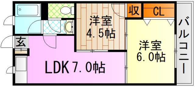 【間取り】 | 高岡マンション
