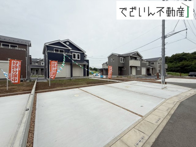 【外観】 | いろどりアイタウン熊谷市塩　新築住宅 | ≪9号棟≫
現地(2025年6月撮影)