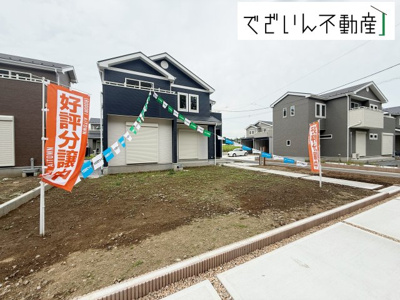 【外観】 | いろどりアイタウン熊谷市塩　新築住宅 | ≪9号棟≫
現地(2025年6月撮影)