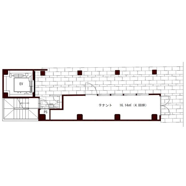 HP-SQUARE YAESU(エイチピースクエアヤエス)の間取り