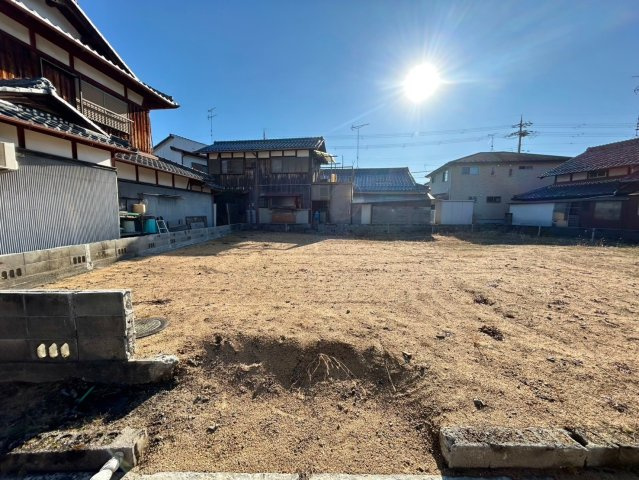 野洲市行畑2号地　建築条件無し売土地の外観