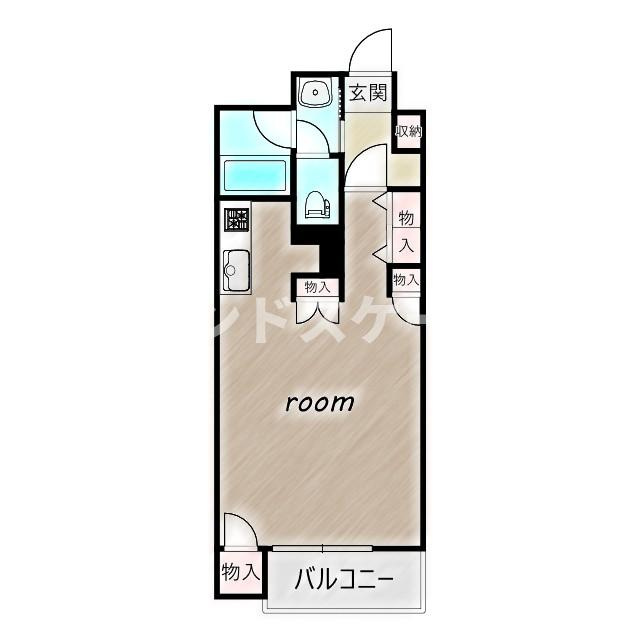 高砂ハイツ高崎西口の間取り|高崎、前橋のお部屋探しはエンドスケープまで！お客様の理想お聞かせ下さい♪