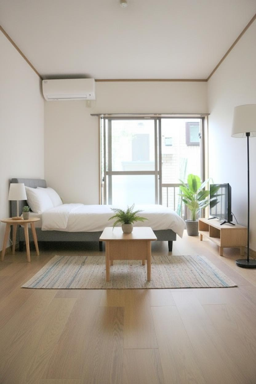 ヴェルエスタの居間・リビング|※CG家具の為実際は家具・家電は付きません。
