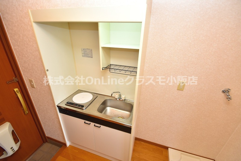 東大阪市長栄寺の賃貸マンションのキッチン