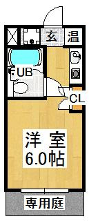 メゾンクレールの間取り
