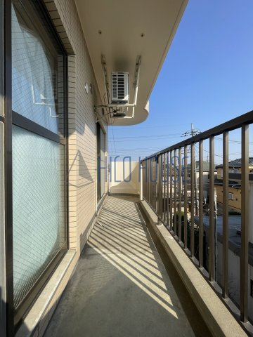 リブラ川崎のバルコニー