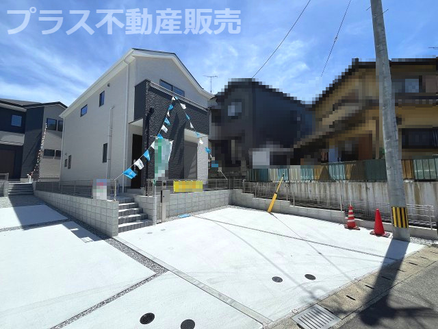 【外観】 | 糟屋郡志免町王子4丁目4期　4号棟（全4棟）【仲介手数料無料・0円】 | 完成しました。物件内部もご見学頂けます。プラス不動産販売にお任せ下さい。