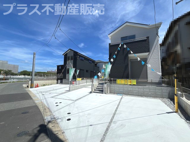 【外観】 | 糟屋郡志免町王子4丁目4期　4号棟（全4棟）【仲介手数料無料・0円】 | 現地写真。同じ物件を見るなら、プラス不動産販売にお任せ下さい。