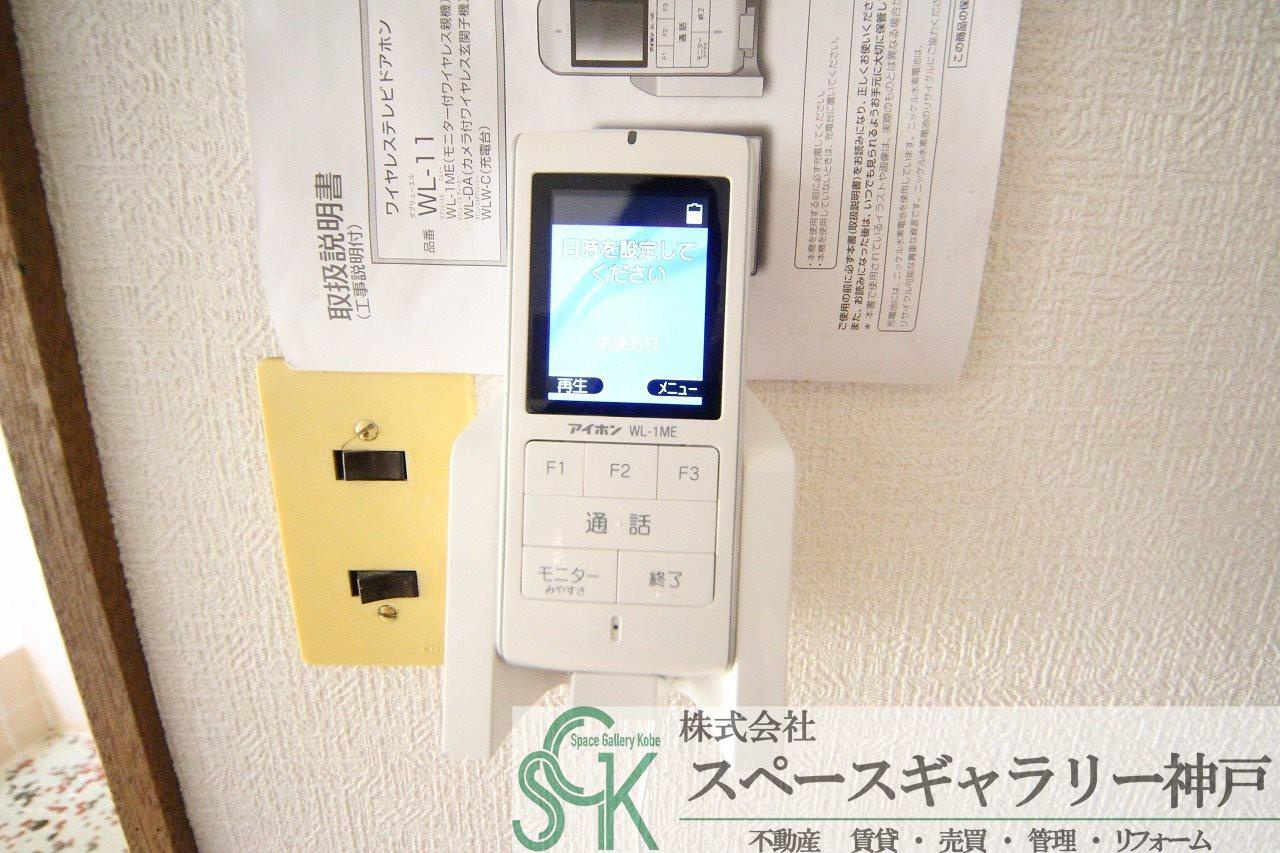 明石市魚住町清水鈴谷の一戸建てのセキュリティ