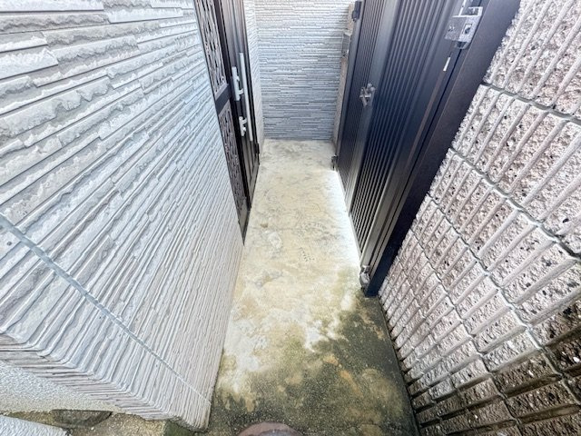 島ハイツのバルコニー