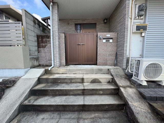 島ハイツの駐車場