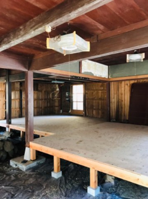 【居間・リビング】 | 大津市葛川坂下町876番　中古戸建