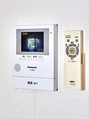 【セキュリティ】 | ジュネス福田 | カラーモニター付インターホン