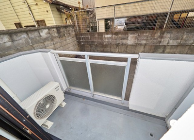 【バルコニー】 | ジュネス福田 | 南面バルコニー