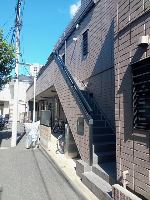 メゾンＭのエントランス