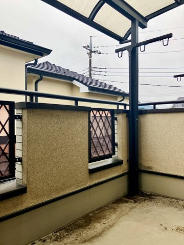 並木戸建のバルコニー