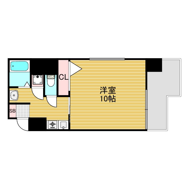 シティライフ新大阪の間取り