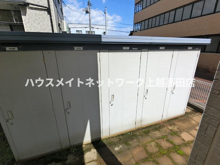 ベリーズの設備|外部物置