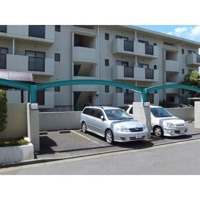 【外観】 | クレール１８駐車場