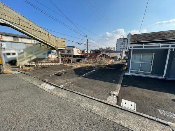 和歌山市中之島　土地の前面道路含む現地写真