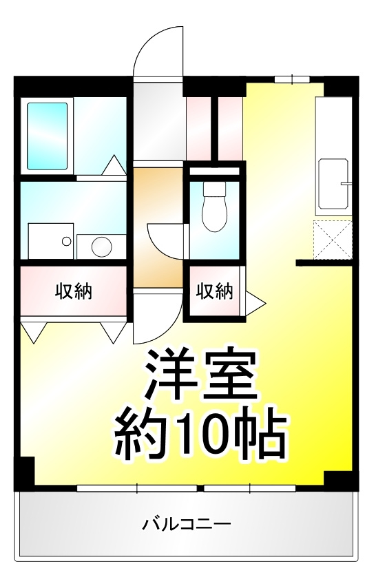 ドミトリー平林の間取り