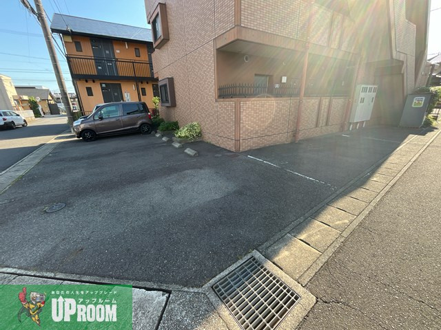 柿の木坂の駐車場