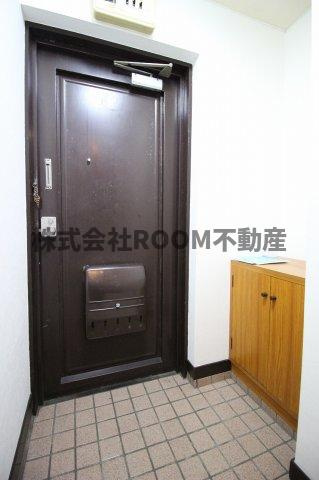 東町ペアシティの玄関|落ち着いた玄関です