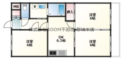東町ペアシティの間取り
