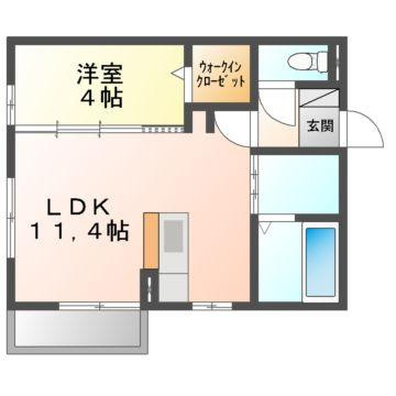リヴェールの間取り