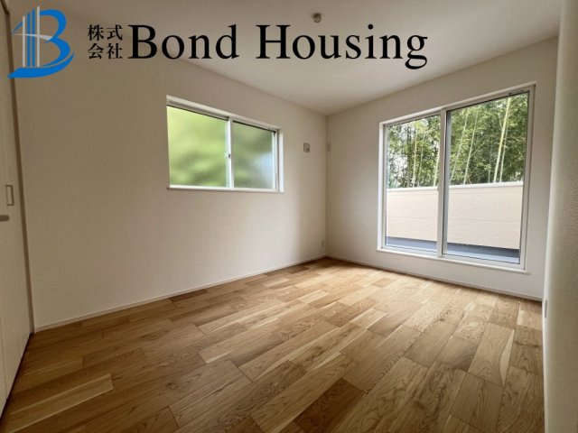 使い勝手良好な間取り　押部谷町西盛第2　2号棟の寝室