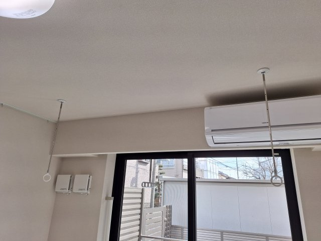 （シニア限定）フォンターナ大宮の内装|室内物干しフック