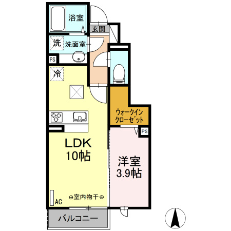 グラン・プラース Ｇの間取り
