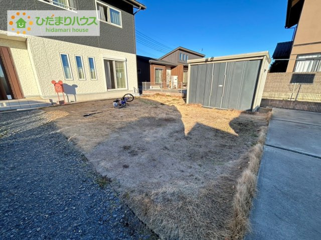 【庭】 | ひたちなか市中根　中古戸建 | お子様の元気なお外遊びも、自宅のお庭なら安心ですね(^^♪