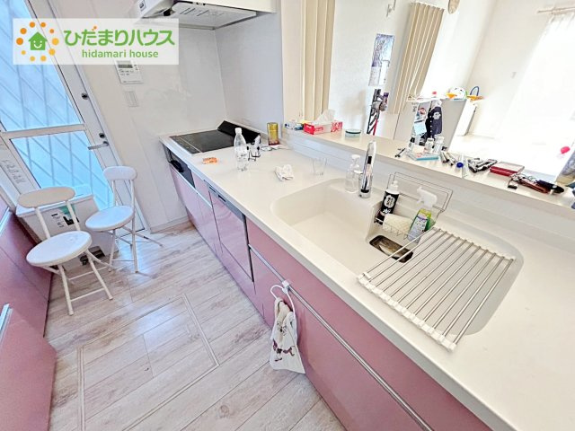 【キッチン】 | ひたちなか市中根　中古戸建 | キッチンに勝手口があり、家事動線が良い間取りです！