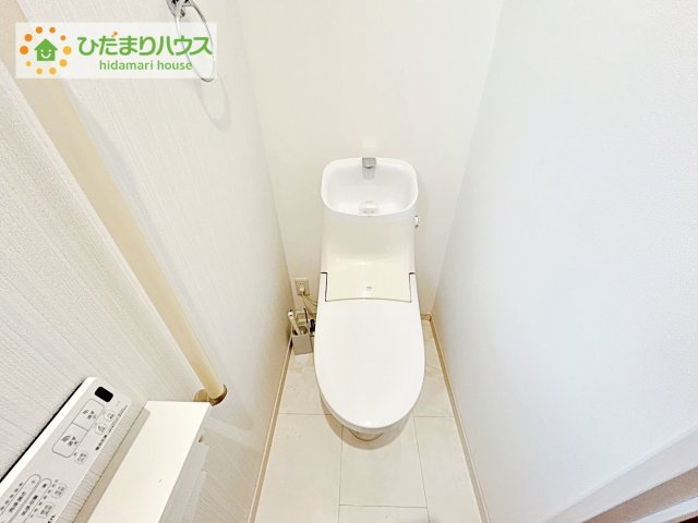 【トイレ】 | ひたちなか市中根　中古戸建 | トイレは1F、2F共に完備！取り合いになることがありませんね(^^)/