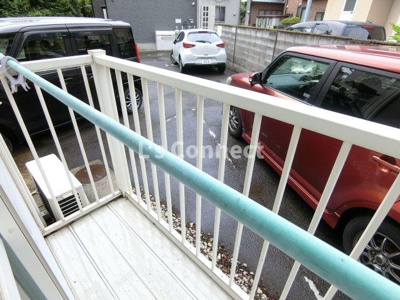 【バルコニー】 | 越路第一コーポナバタ | 晴れた日には洗濯物もたくさん干せます。