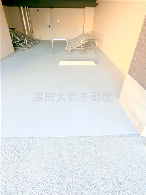 ディアレイシャス新蒲田の駐車場