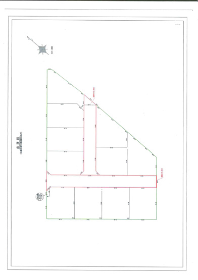 【その他】 | 斐川町売土地(分譲地) | 求積図