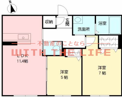MAST東櫛原の間取り