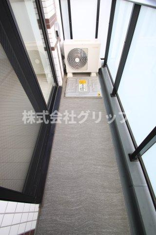 メインステージ東神奈川Ⅱのバルコニー