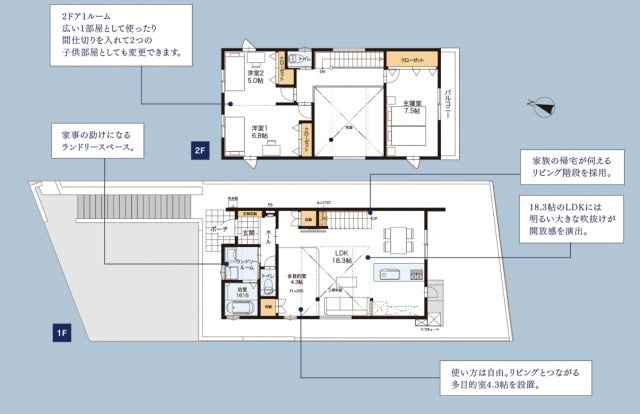 グレイスカーサ柏原2丁目1号棟